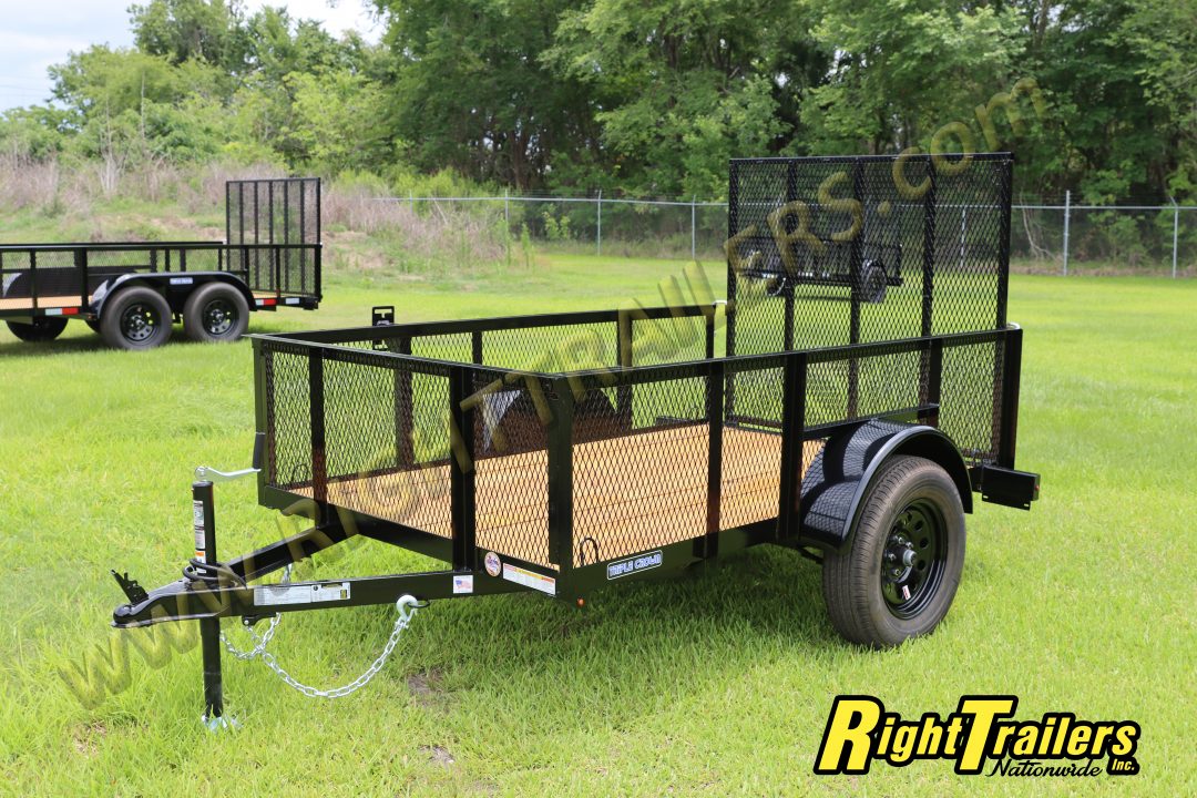 New 2026 5X8 Triple Crown Utility Trailer