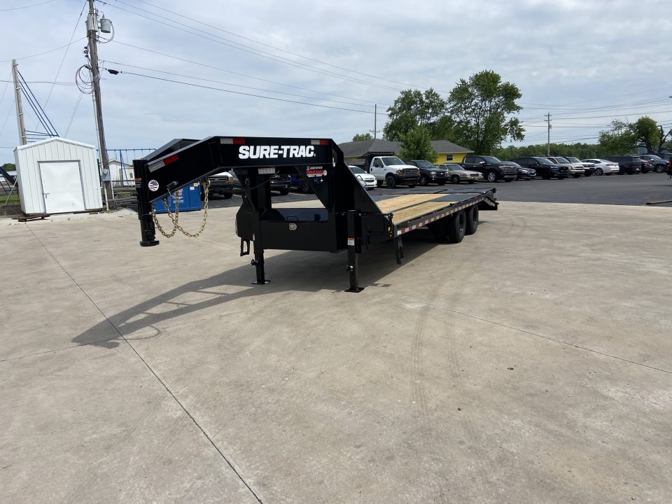 New Sure-Trac 8.5X25(20+5) Deckover Trailer