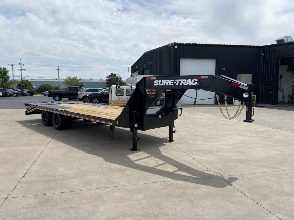New Sure-Trac 8.5X25(20+5) Deckover Trailer