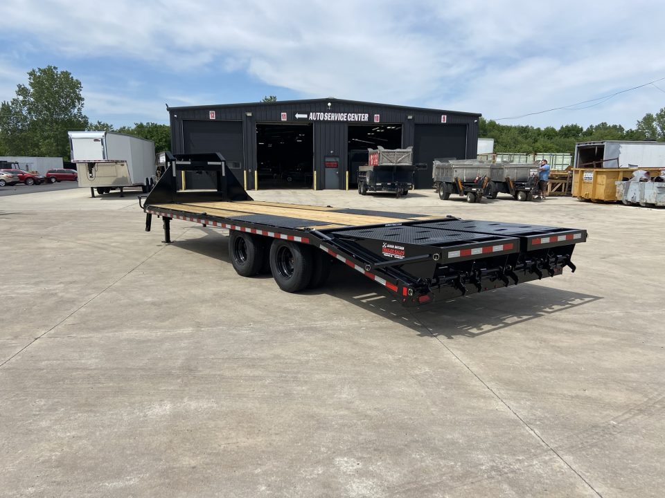 New Sure-Trac 8.5X25(20+5) Deckover Trailer