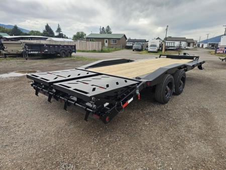 New 2026 Iron Bull 22' 22k Super Single Equipment Trailer