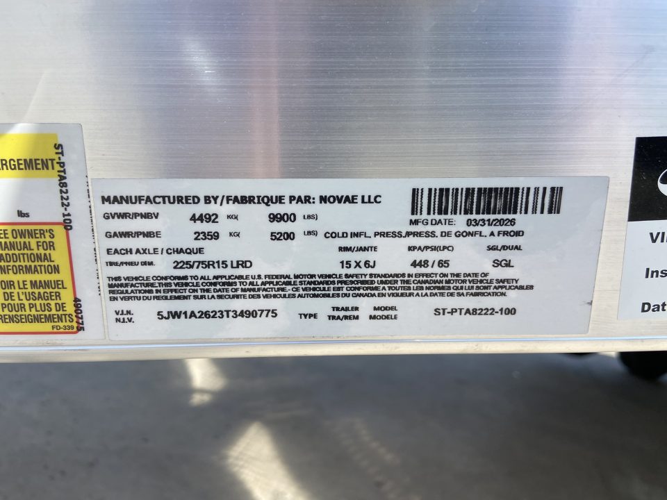 New Sure-Trac 7X22 ALUM POWER TILT 10K