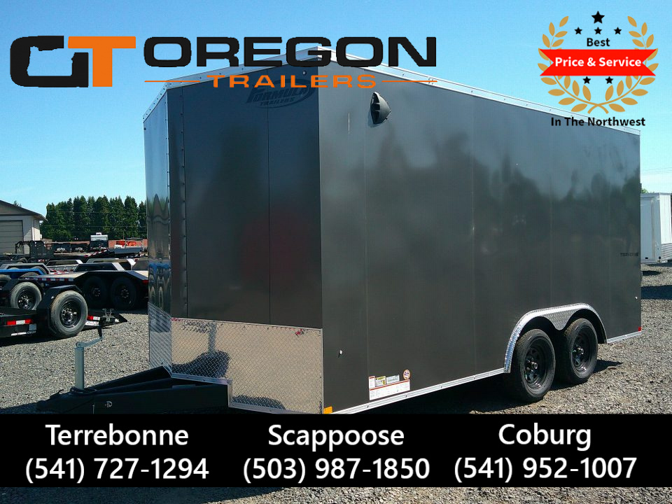 New 2026 Formula 8.5x16 7K Enclosed Trailer