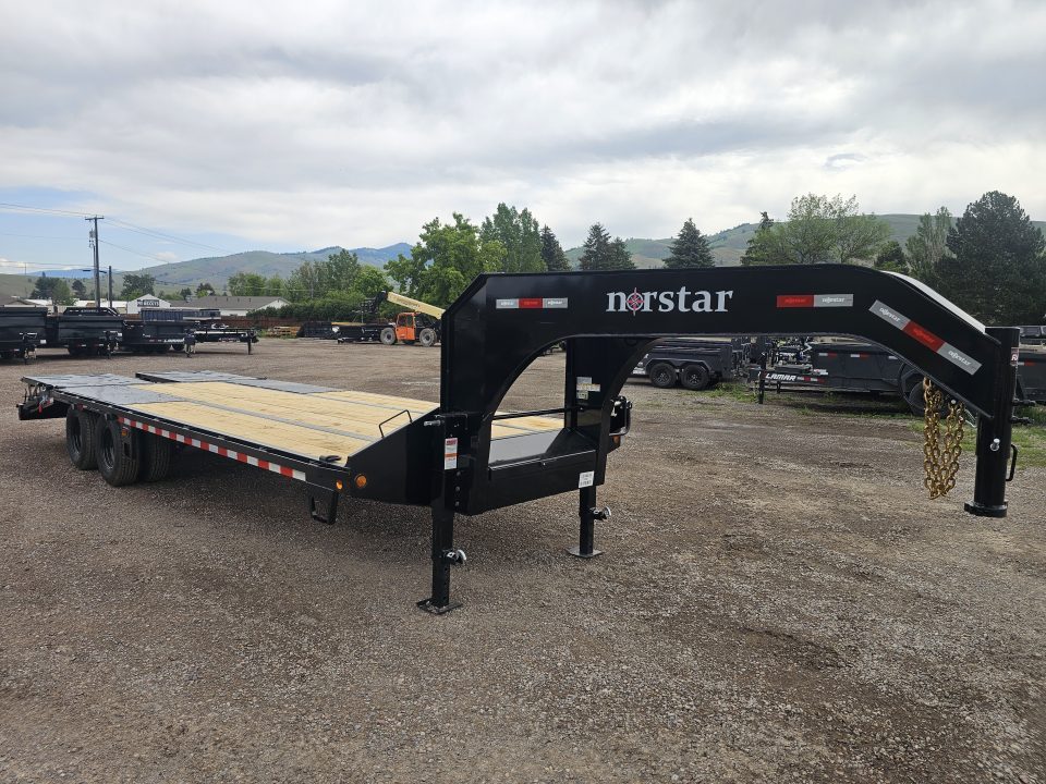 New 2027 Norstar 102"x25' 22k Gooseneck Deckover Trailer