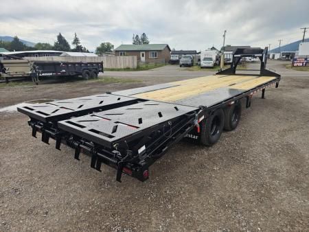 New 2027 Norstar 102"x25' 22k Gooseneck Deckover Trailer