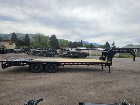 New 2027 Norstar 102"x25' 22k Gooseneck Deckover Trailer