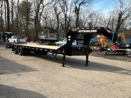 New 2027 PJ Trailers 102  x 32' Low-Pro Flatdeck With Duals (LD) 25K Flatbed Trailer