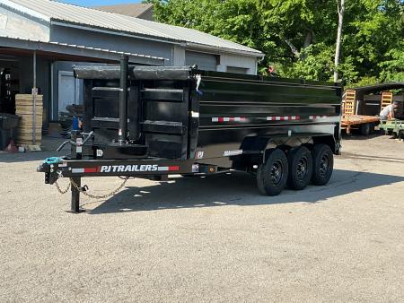 New 2027 PJ Trailers 83  x 16' Pro-Lift High Side Dump (DT) 21K GVWR Dump Trailer