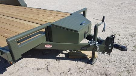 New 2026 MEB 7x20 Open Wood Deck Auto Hauler Car / Racing Trailer 7K