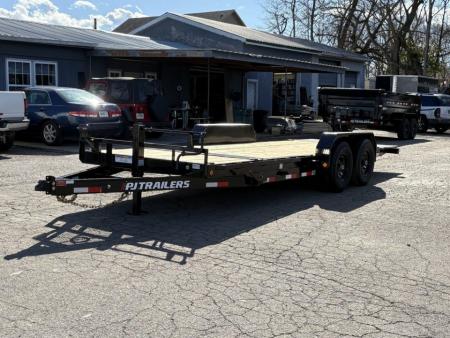 New 2027 PJ Trailers 20' x 6 in. Channel Equipment Tilt (T6) 14K GVWR Trailer
