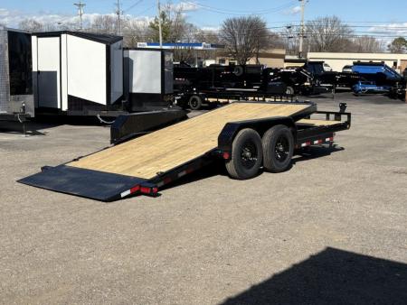 New 2027 PJ Trailers 20' x 6 in. Channel Equipment Tilt (T6) 14K GVWR Trailer