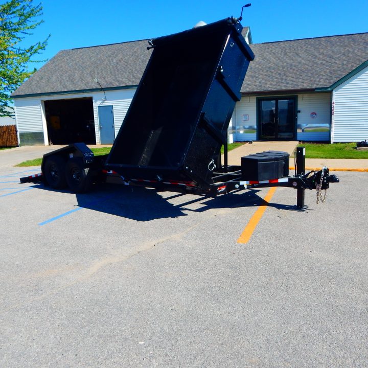 New 2026 Midsota 83 x 21 (16+5) Side Dump Tilt 15.4K Equipment Trailer