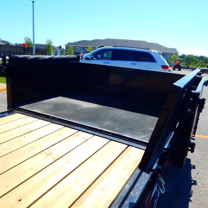 New 2026 Midsota 83 x 21 (16+5) Side Dump Tilt 15.4K Equipment Trailer
