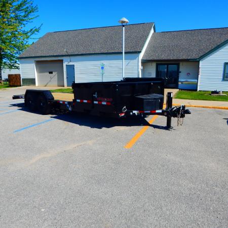 New 2026 Midsota 83 x 21 (16+5) Side Dump Tilt 15.4K Equipment Trailer