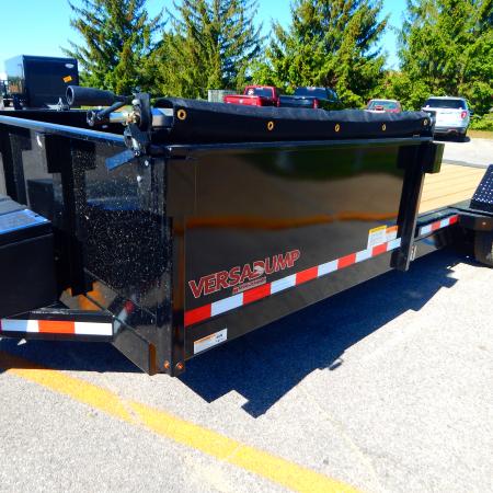 New 2026 Midsota 83 x 21 (16+5) Side Dump Tilt 15.4K Equipment Trailer