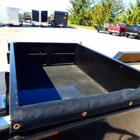 New 2026 Midsota 83 x 21 (16+5) Side Dump Tilt 15.4K Equipment Trailer