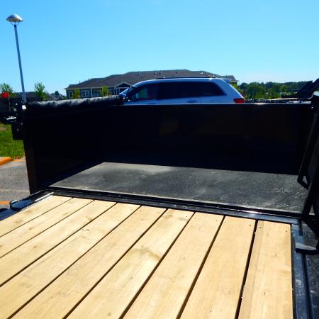 New 2026 Midsota 83 x 21 (16+5) Side Dump Tilt 15.4K Equipment Trailer