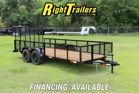 New 2026 6X16 Triple Crown Utility Trailer