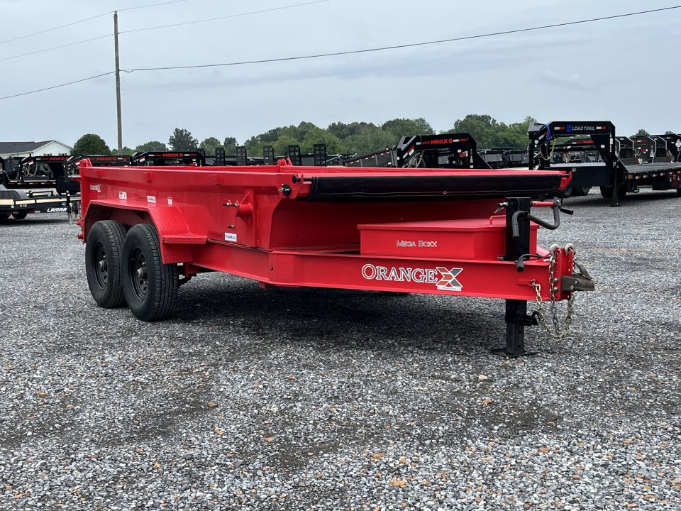Used 2024 RawMaxx 83" X 12' 14K GVWR Dump Trailer
