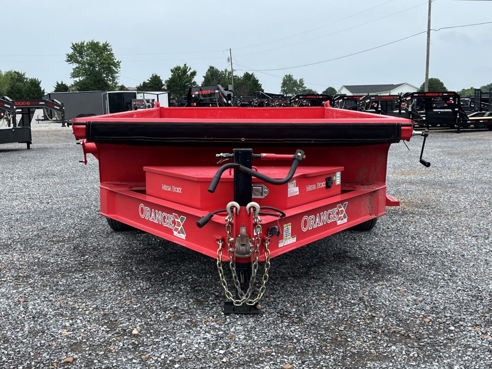 Used 2024 RawMaxx 83" X 12' 14K GVWR Dump Trailer