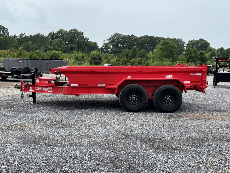Used 2024 RawMaxx 83" X 12' 14K GVWR Dump Trailer