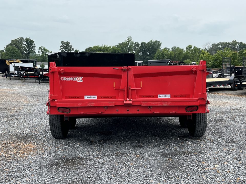 Used 2024 RawMaxx 83" X 12' 14K GVWR Dump Trailer
