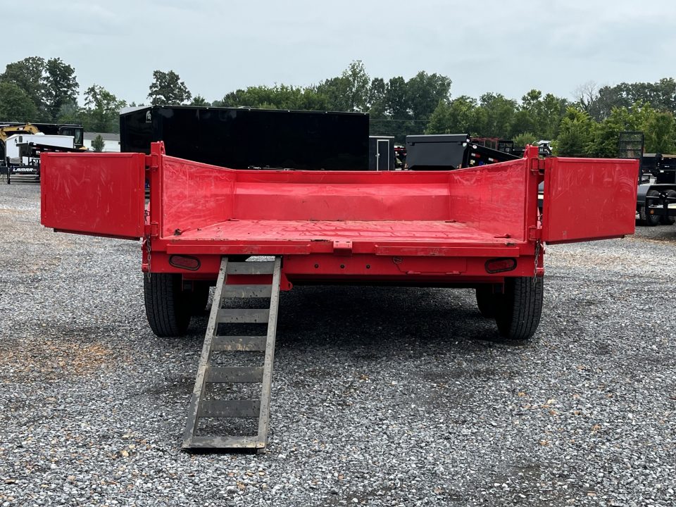 Used 2024 RawMaxx 83" X 12' 14K GVWR Dump Trailer