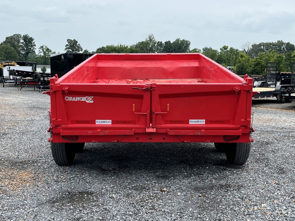 Used 2024 RawMaxx 83" X 12' 14K GVWR Dump Trailer