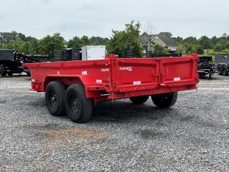 Used 2024 RawMaxx 83" X 12' 14K GVWR Dump Trailer