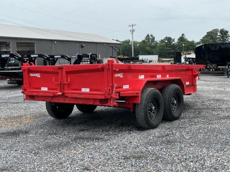 Used 2024 RawMaxx 83" X 12' 14K GVWR Dump Trailer