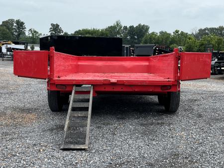 Used 2024 RawMaxx 83" X 12' 14K GVWR Dump Trailer