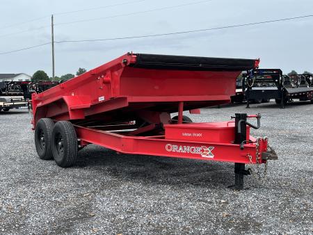 Used 2024 RawMaxx 83  X 12' 14K GVWR Dump Trailer
