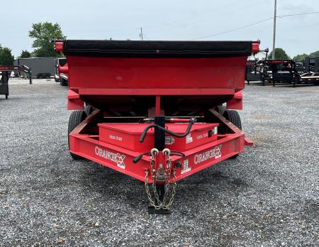 Used 2024 RawMaxx 83" X 12' 14K GVWR Dump Trailer
