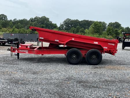 Used 2024 RawMaxx 83" X 12' 14K GVWR Dump Trailer