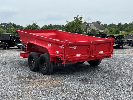 Used 2024 RawMaxx 83" X 12' 14K GVWR Dump Trailer