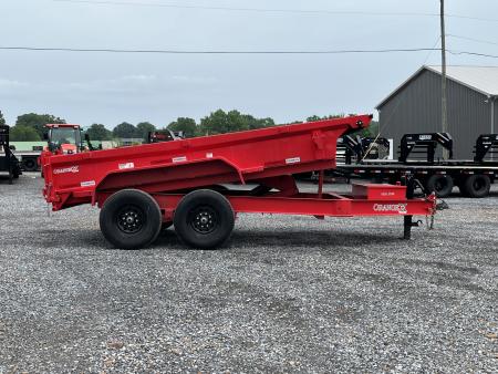Used 2024 RawMaxx 83" X 12' 14K GVWR Dump Trailer