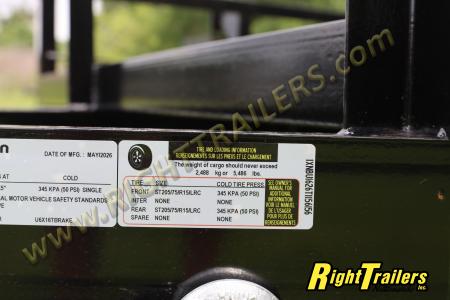 New 2026 6X16 Triple Crown Utility Trailer