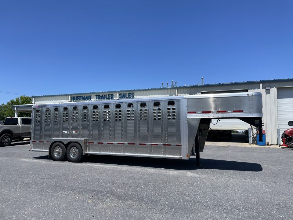 New 2027 Wilson 7X24 Ranchand Stock Trailer