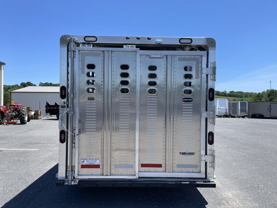 New 2027 Wilson 7X24 Ranchand Stock Trailer