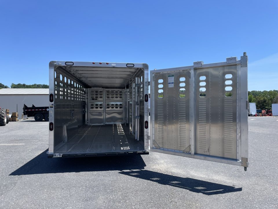 New 2027 Wilson 7X24 Ranchand Stock Trailer