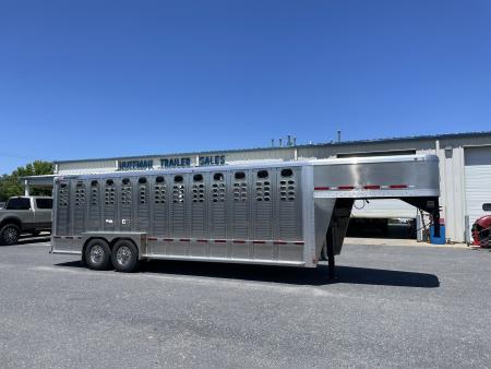 New 2027 Wilson 7X24 Ranchand Stock Trailer