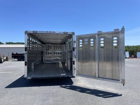 New 2027 Wilson 7X24 Ranchand Stock Trailer