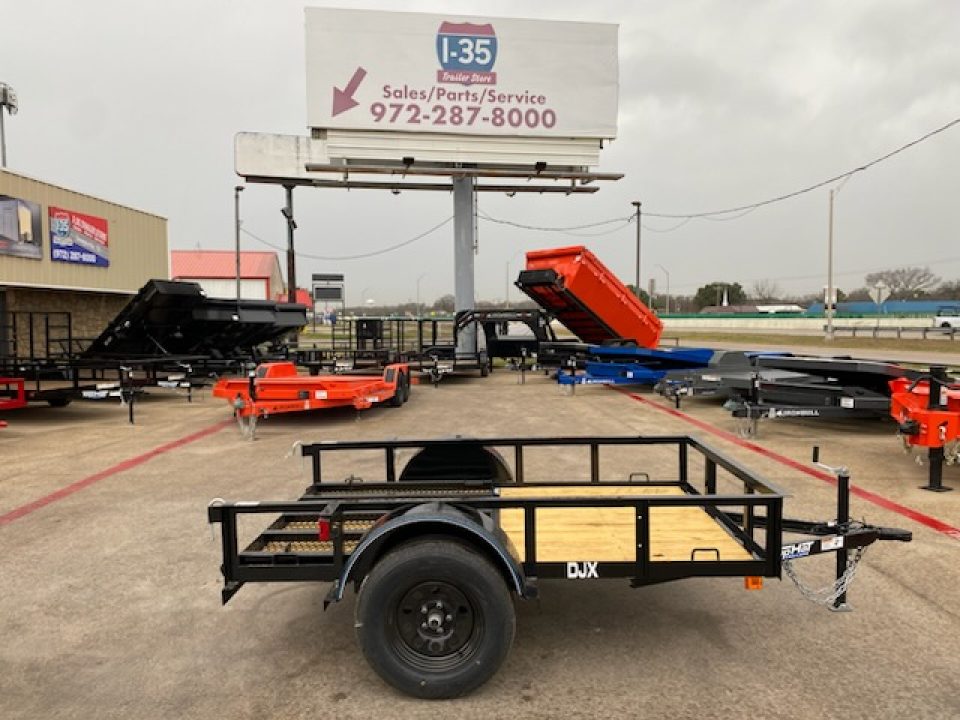 New 2026 Top Hat Trailers DJX 8' x 60" Utility Trailer