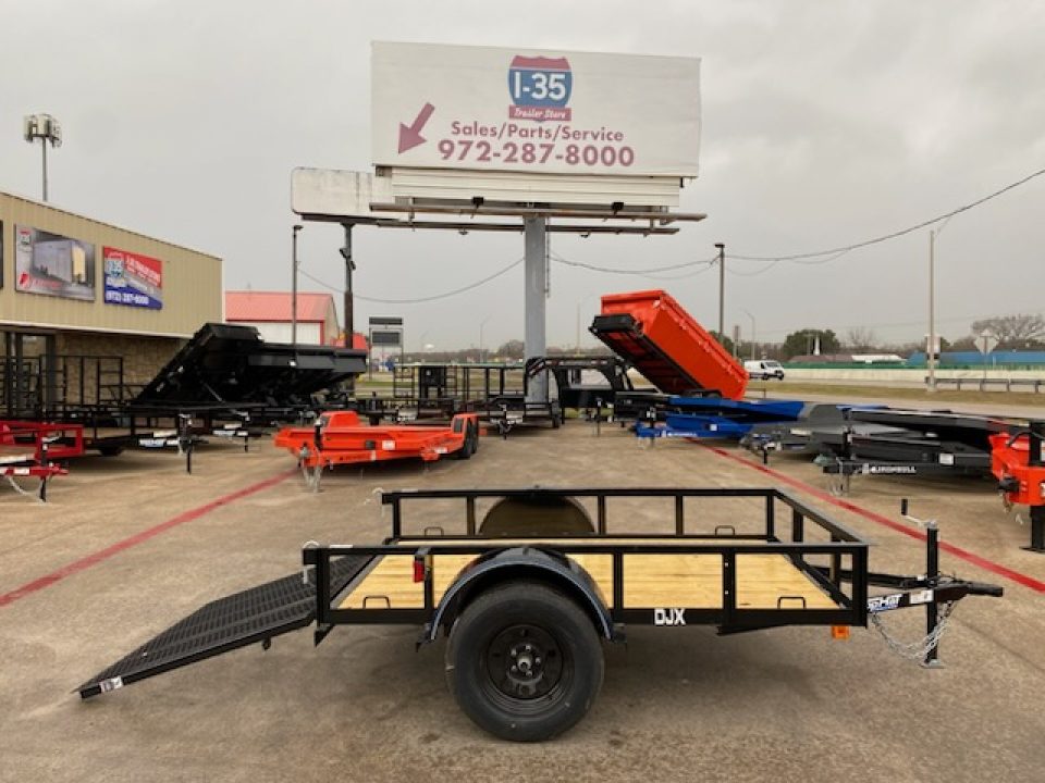 New 2026 Top Hat Trailers DJX 8' x 60" Utility Trailer