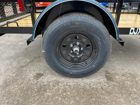 New 2026 Top Hat Trailers DJX 8' x 60" Utility Trailer
