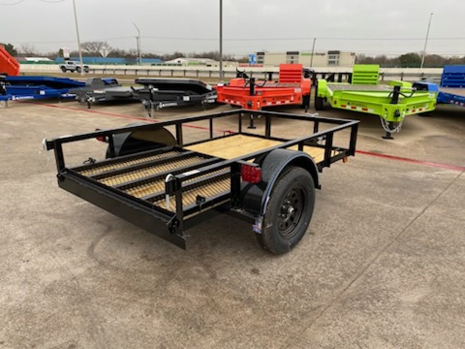 New 2026 Top Hat Trailers DJX 8' x 60" Utility Trailer