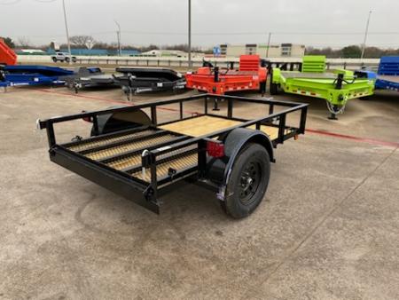 New 2026 Top Hat Trailers DJX 8' x 60" Utility Trailer