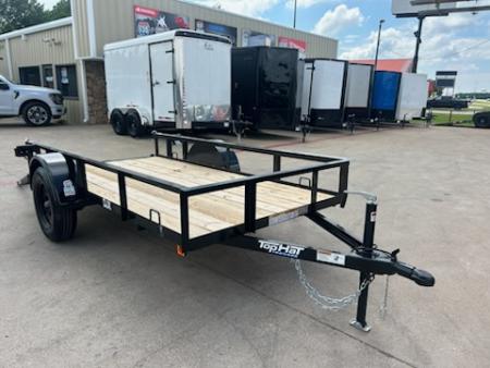 New 2026 Top Hat Trailers DJX 10' x 60" Utility Trailer