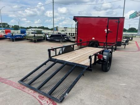 New 2026 Top Hat Trailers DJX 10' x 60" Utility Trailer