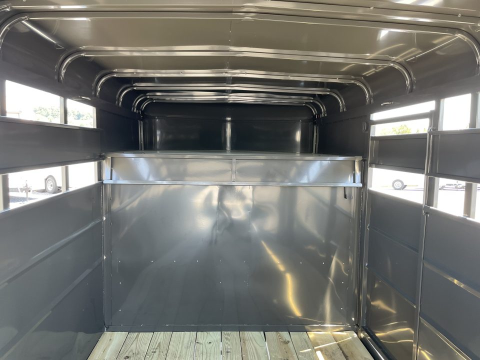 New 2027 Valley 6'8"X20'X6'6" Gooseneck Steel Stock Trailer